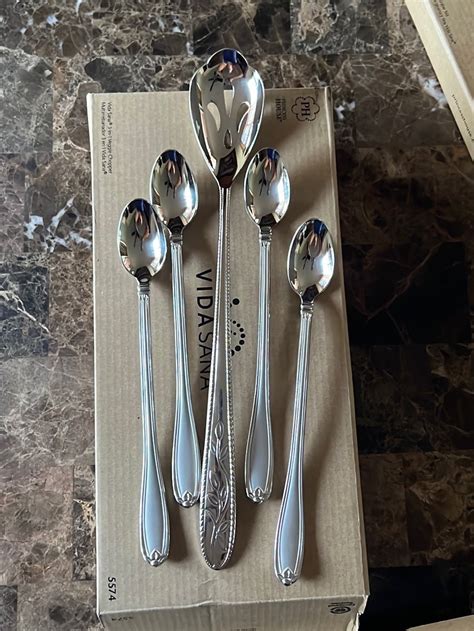 Set Of 3 Princess House Flatware Serving Ladle Spoon Serve 